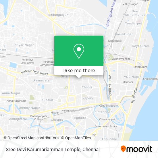Sree Devi Karumariamman Temple map