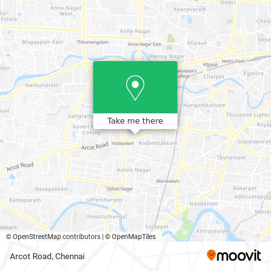 Arcot Road map