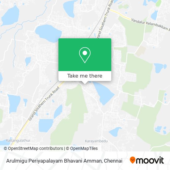 Arulmigu Periyapalayam Bhavani Amman map