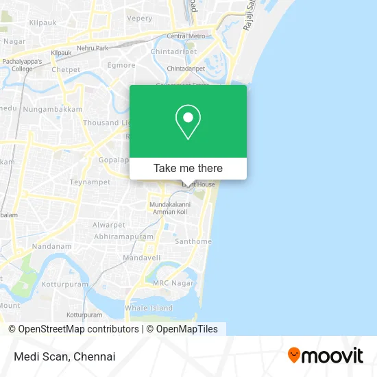 Medi Scan map