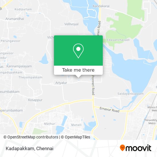 Kadapakkam map