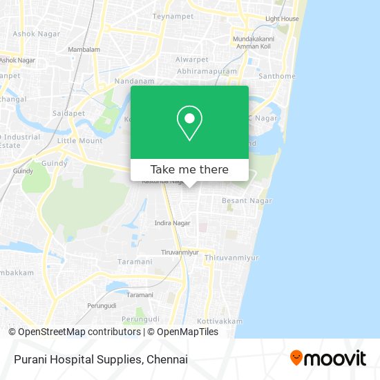 Purani Hospital Supplies map