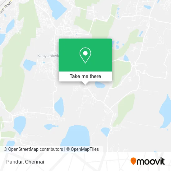 Pandur map