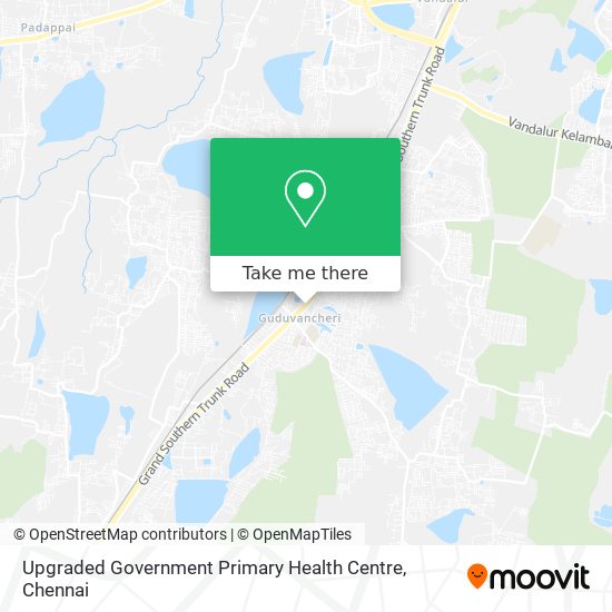Upgraded Government Primary Health Centre map