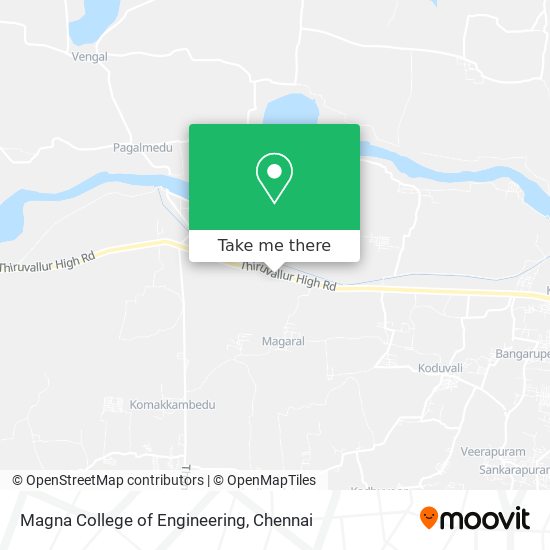 Magna College of Engineering map