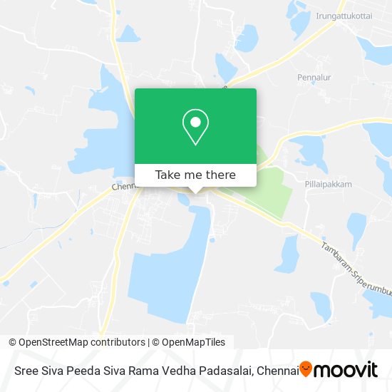 Sree Siva Peeda Siva Rama Vedha Padasalai map