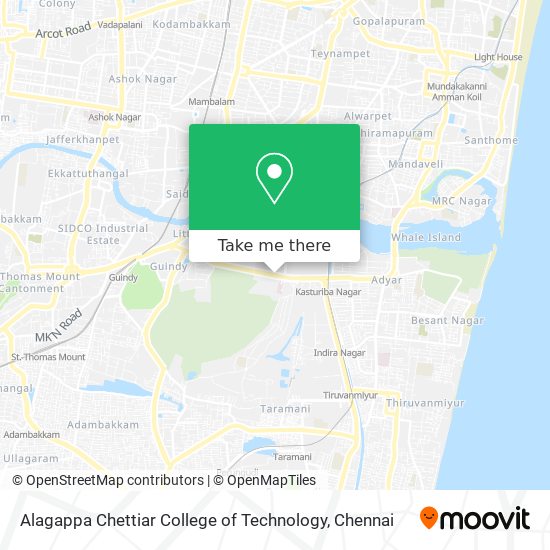 Alagappa Chettiar College of Technology map