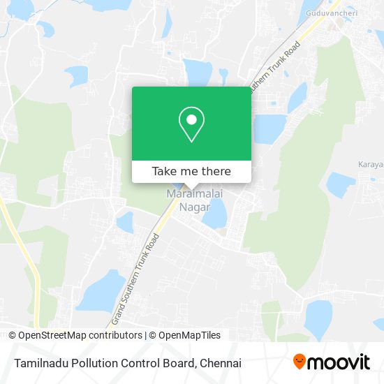 Tamilnadu Pollution Control Board map
