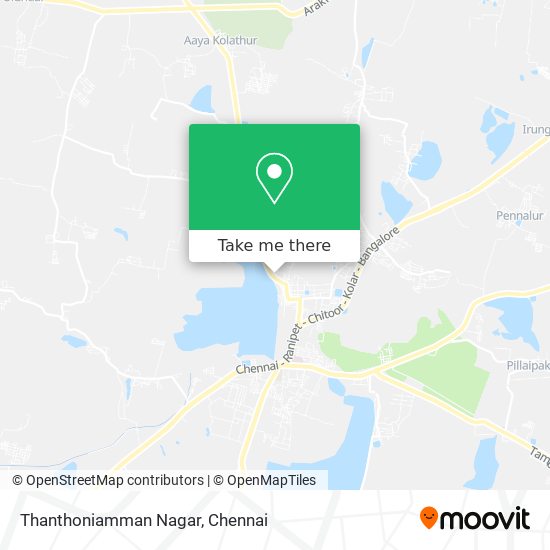 Thanthoniamman Nagar map