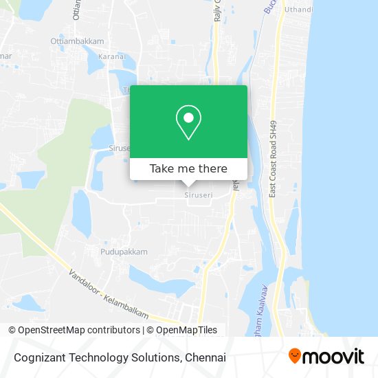 Cognizant Technology Solutions map