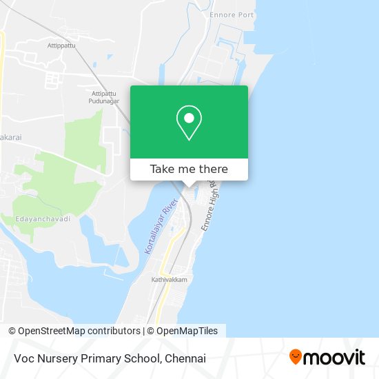 Voc Nursery Primary School map