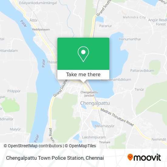 Chengalpattu Town Police Station map