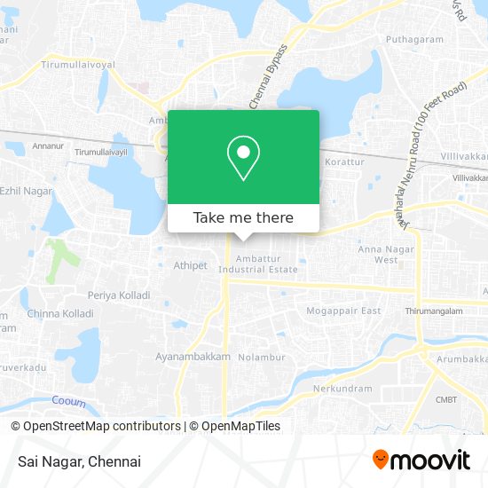 Sai Nagar map