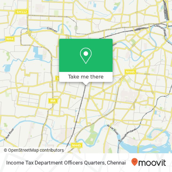 Income Tax Department Officers Quarters map