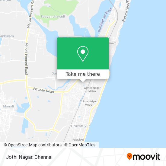 Jothi Nagar map