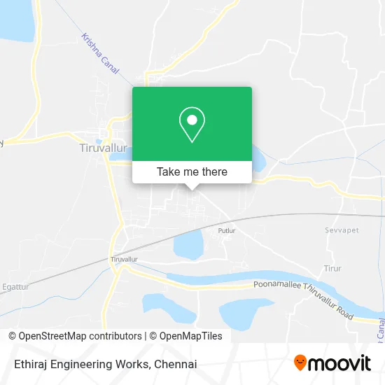 Ethiraj Engineering Works map
