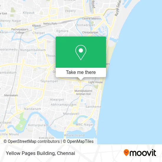 Yellow Pages Building map