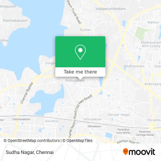 Sudha Nagar map