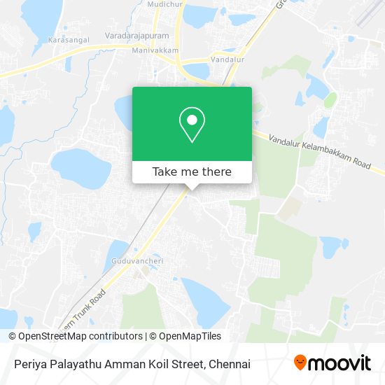 Periya Palayathu Amman Koil Street map