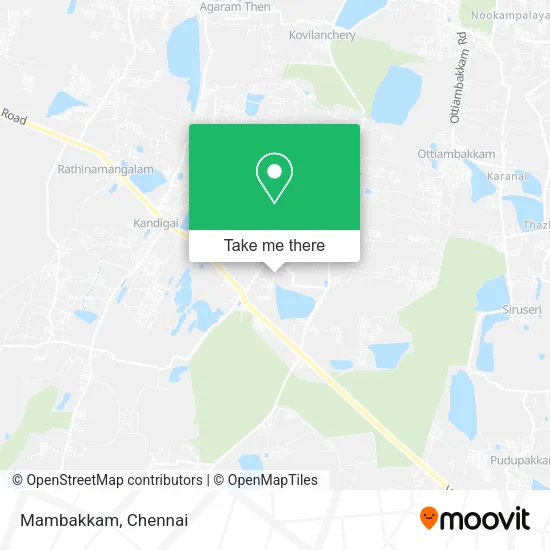 Mambakkam map