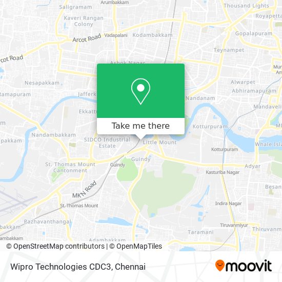 Wipro Technologies CDC3 map