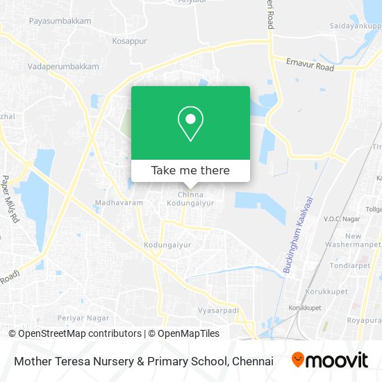 Mother Teresa Nursery & Primary School map