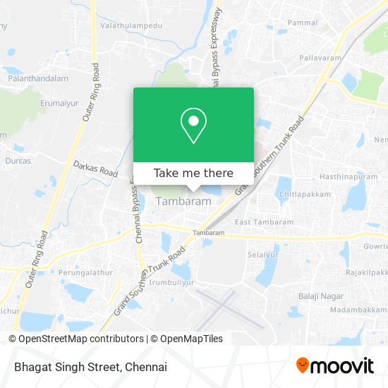 Bhagat Singh Street map