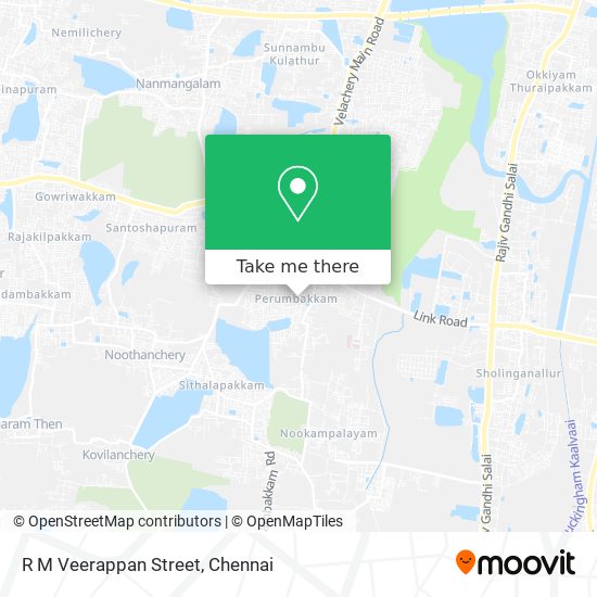 R M Veerappan Street map