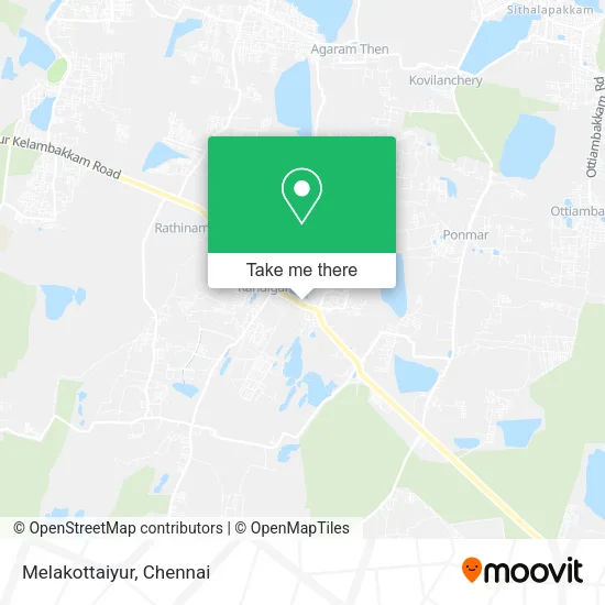 Melakottaiyur map