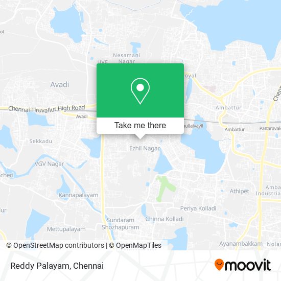 Reddy Palayam map