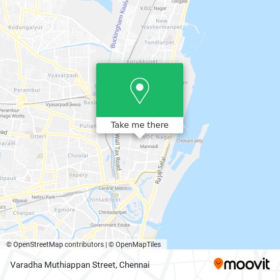 Varadha Muthiappan Street map