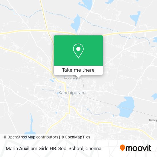 Maria Auxilium Girls HR. Sec. School map