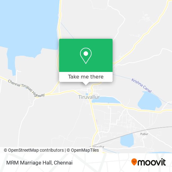 MRM Marriage Hall map