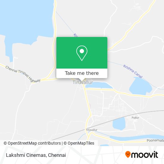 Lakshmi Cinemas map