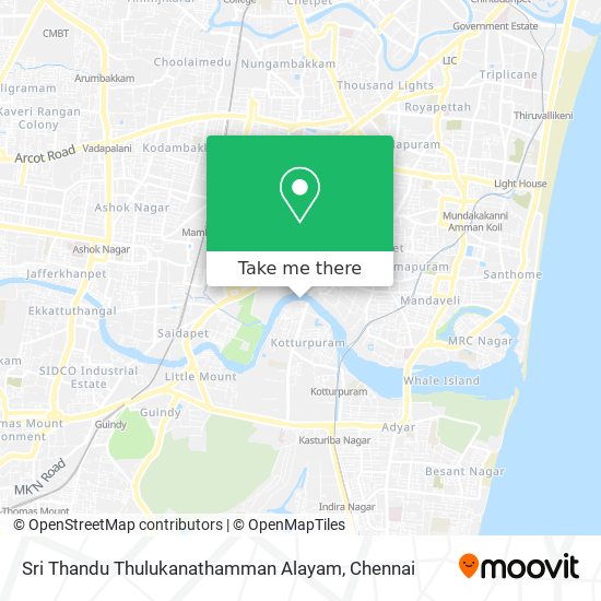 Sri Thandu Thulukanathamman Alayam map