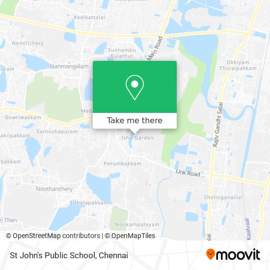 St John's Public School map