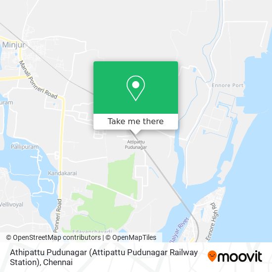 Athipattu Pudunagar (Attipattu Pudunagar Railway Station) map