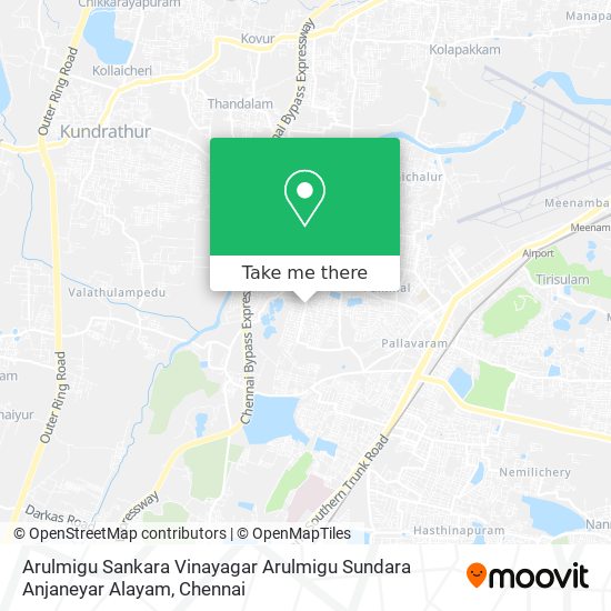 Arulmigu Sankara Vinayagar Arulmigu Sundara Anjaneyar Alayam map