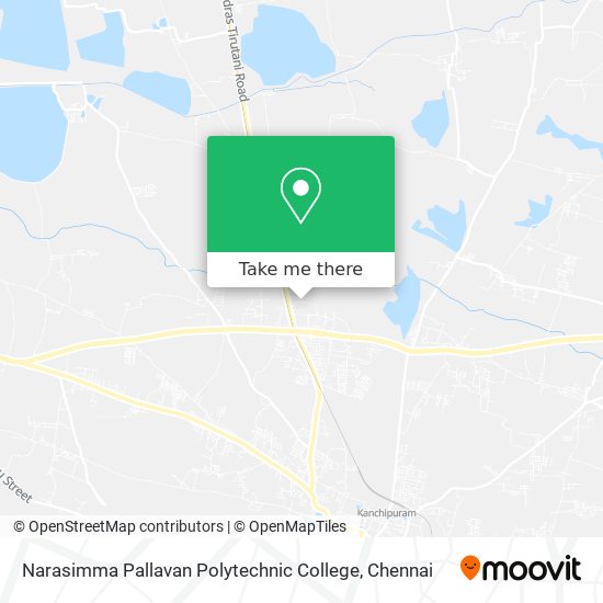 Narasimma Pallavan Polytechnic College map