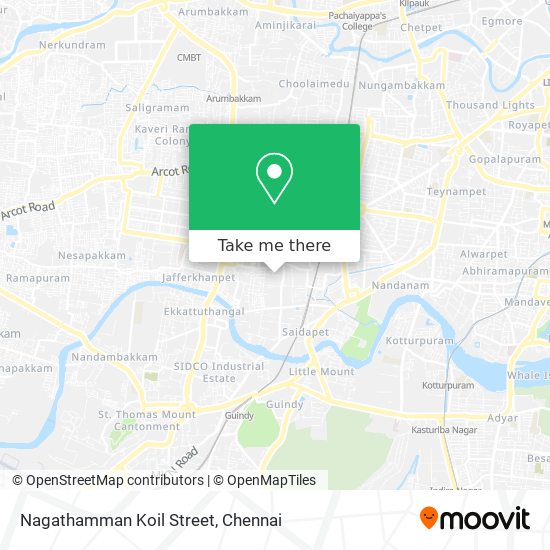 Nagathamman Koil Street map