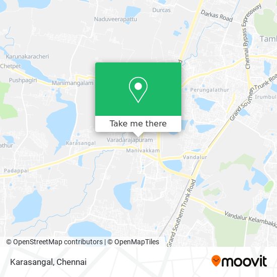 Karasangal map