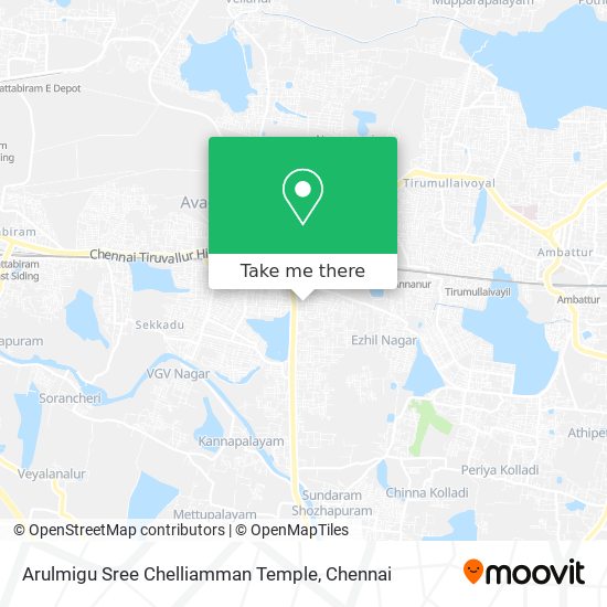 Arulmigu Sree Chelliamman Temple map