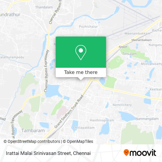 Irattai Malai Srinivasan Street map