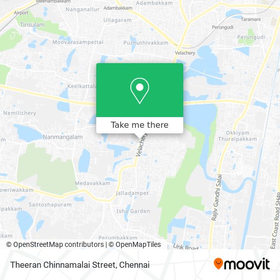Theeran Chinnamalai Street map