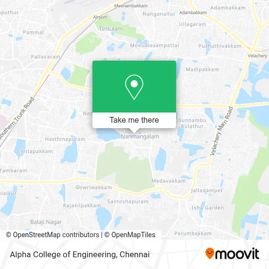 Alpha College of Engineering map