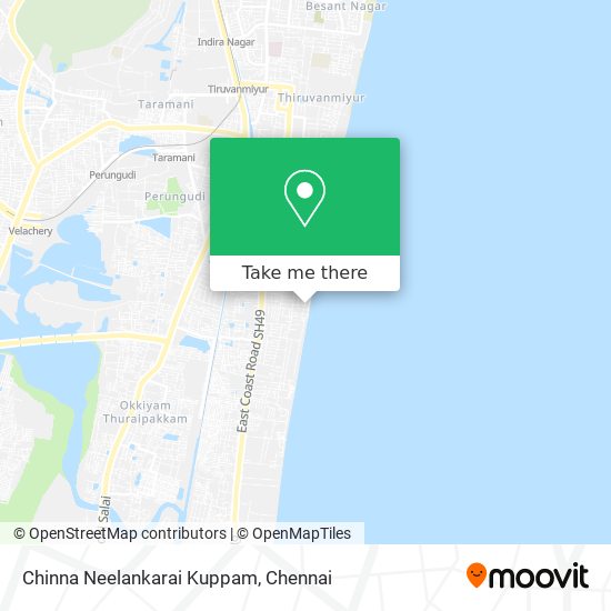 Chinna Neelankarai Kuppam map