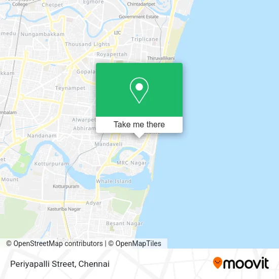 Periyapalli Street map
