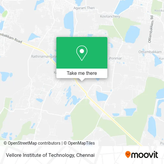 Vellore Institute of Technology map