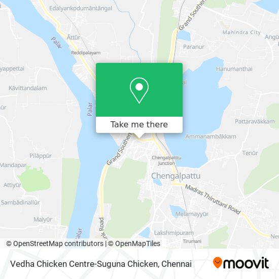Vedha Chicken Centre-Suguna Chicken map