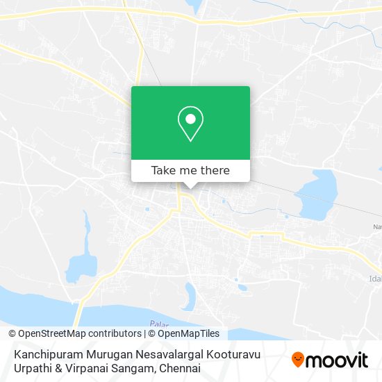 Kanchipuram Murugan Nesavalargal Kooturavu Urpathi & Virpanai Sangam map